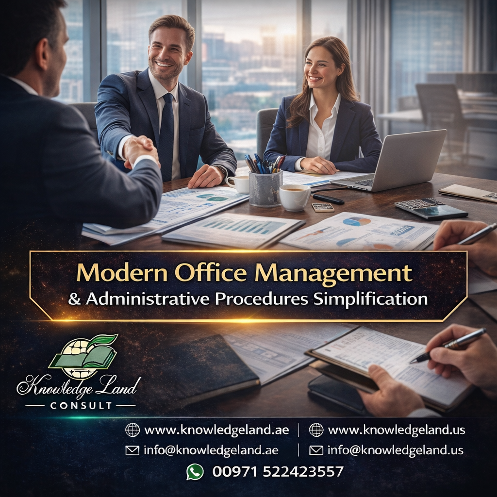  إدارة المكاتب الحديثة و تبسيط الإجراءات الإدارية